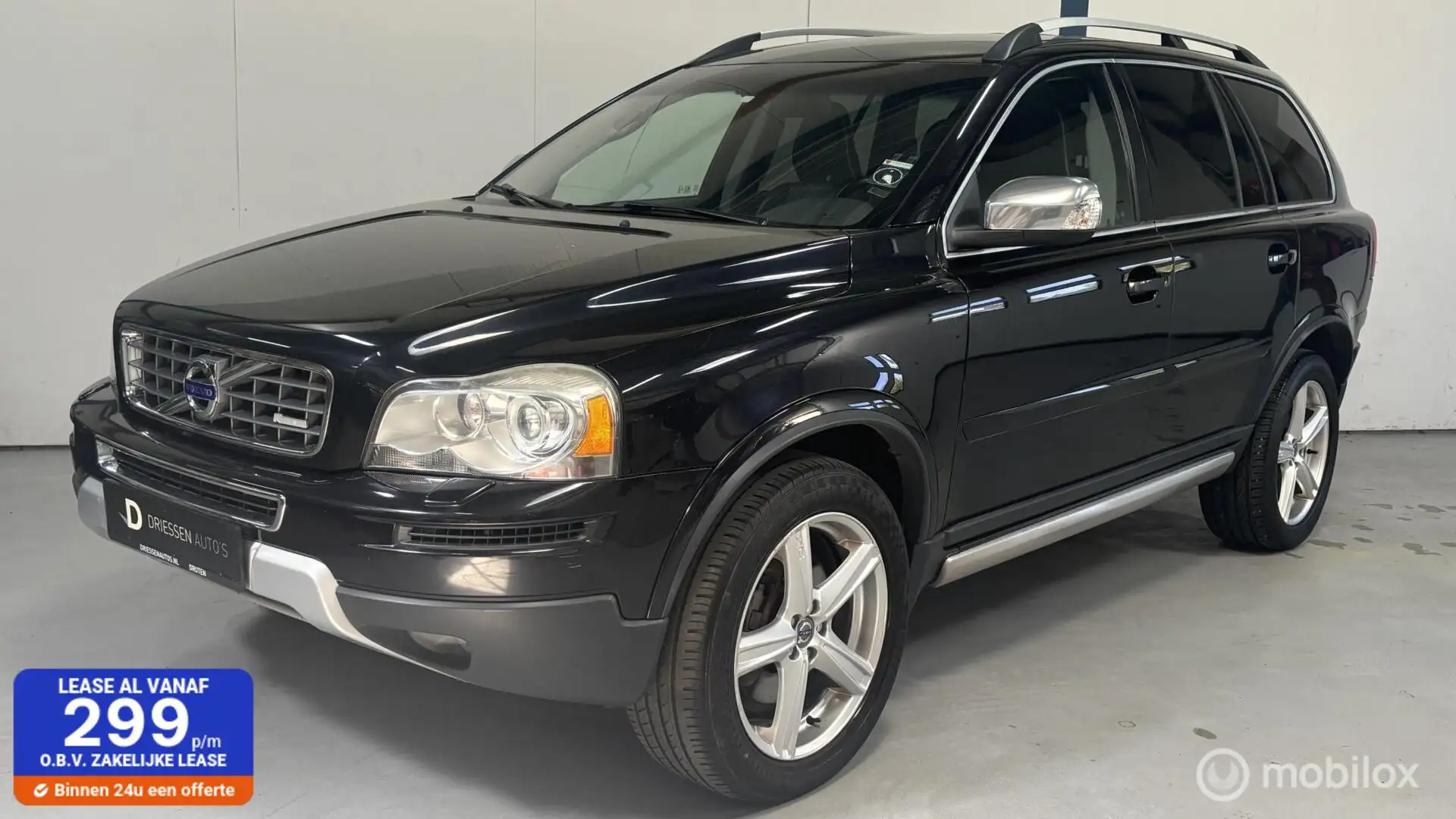 Volvo XC90 2.4 D5 R-Design YOUNGTIMER / 7-ZITS / LEER Noir - 1