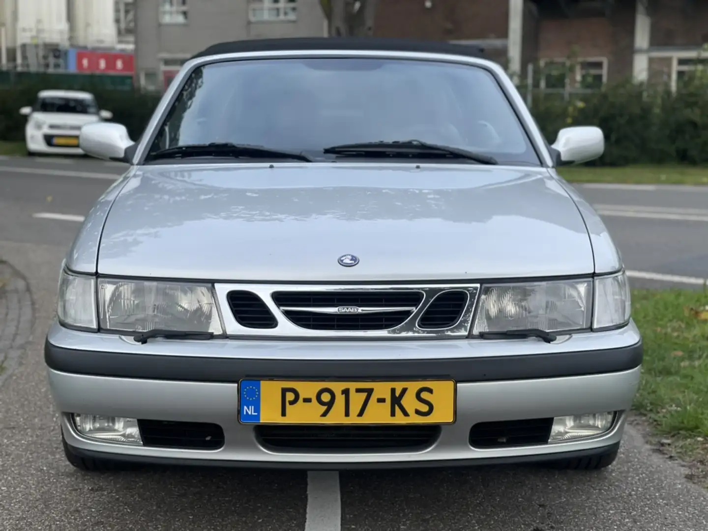 Saab 9-3 Cabrio 2.0t Senses Edition | Turbo | TOP STAAT! | Grijs - 2