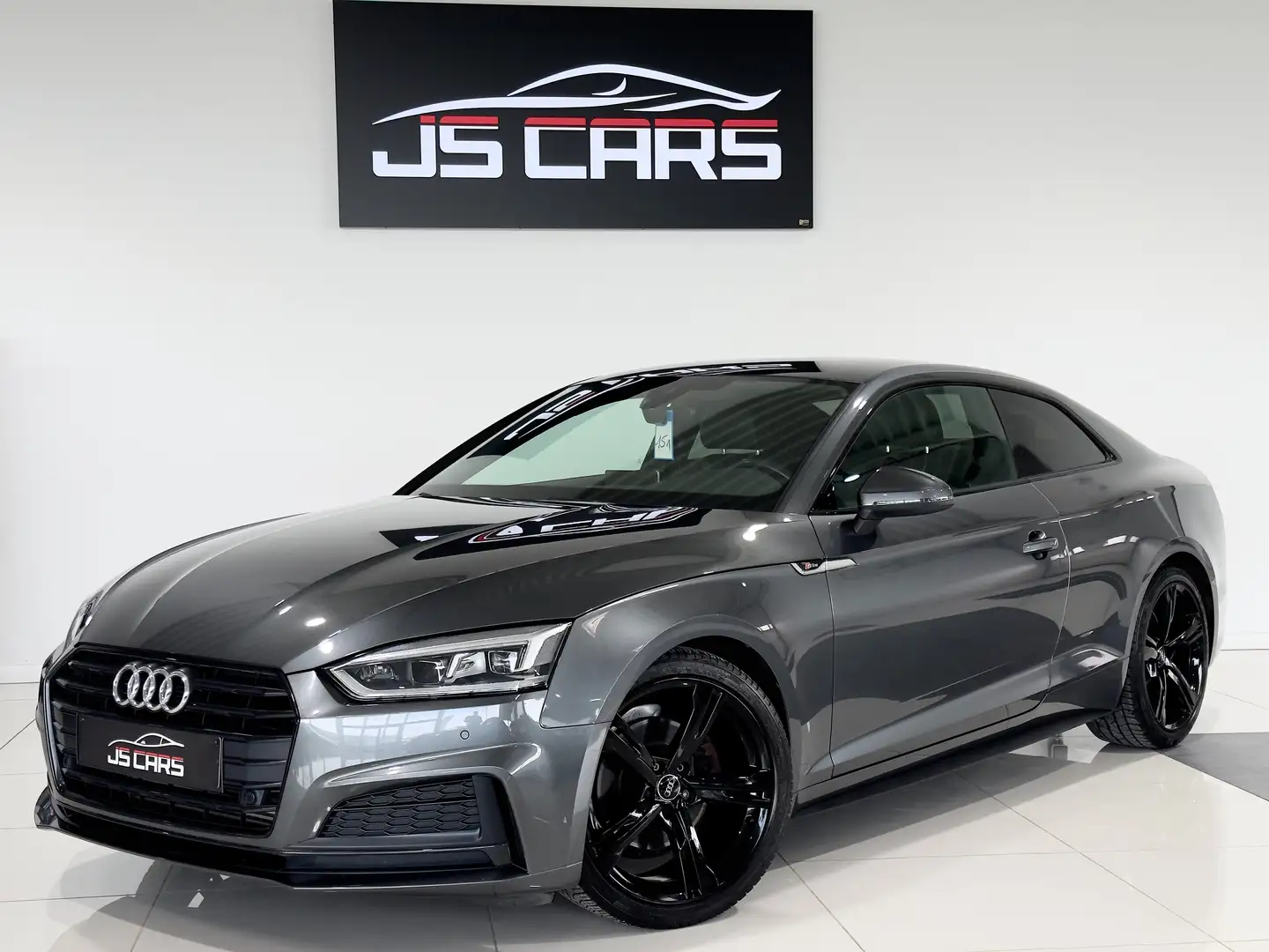 Audi A5 COUPE 2.0 TFSI S-LINE*S-TRONIC*CUIR*CLIM*NAVI*ETC Grijs - 1