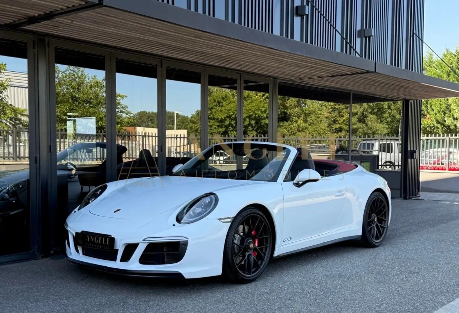 Porsche 911 type 991 Carrera Cabriolet 3.0i 450 GTS PDK Blanc - 1