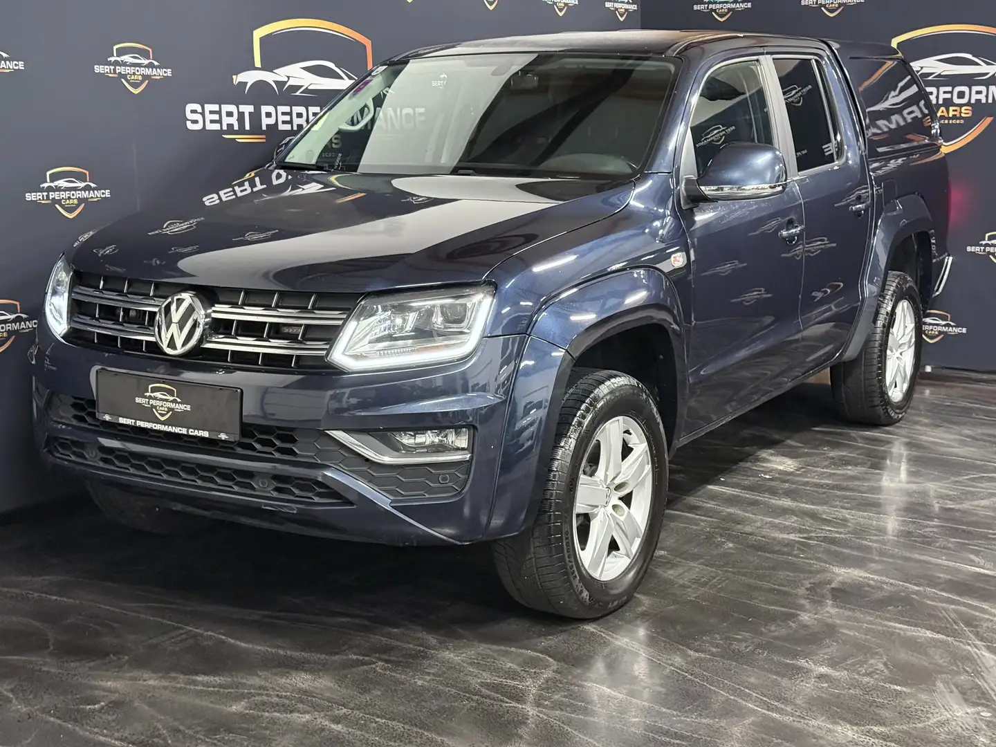 Volkswagen Amarok Highline DoubleCab 4Motion** MWST AUSWEISBAR ** Bleu - 1