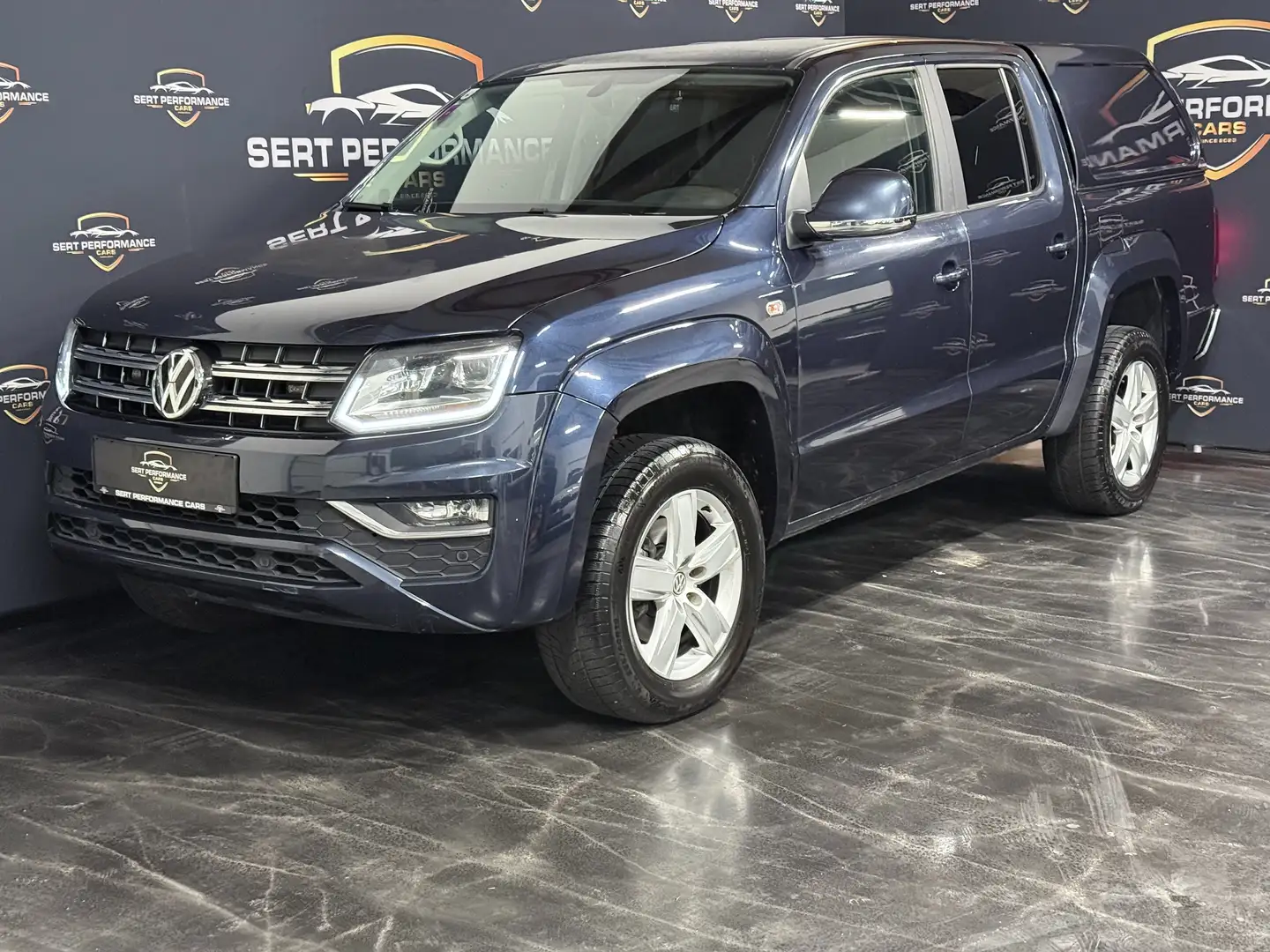 Volkswagen Amarok Highline DoubleCab 4Motion** MWST AUSWEISBAR ** Bleu - 2