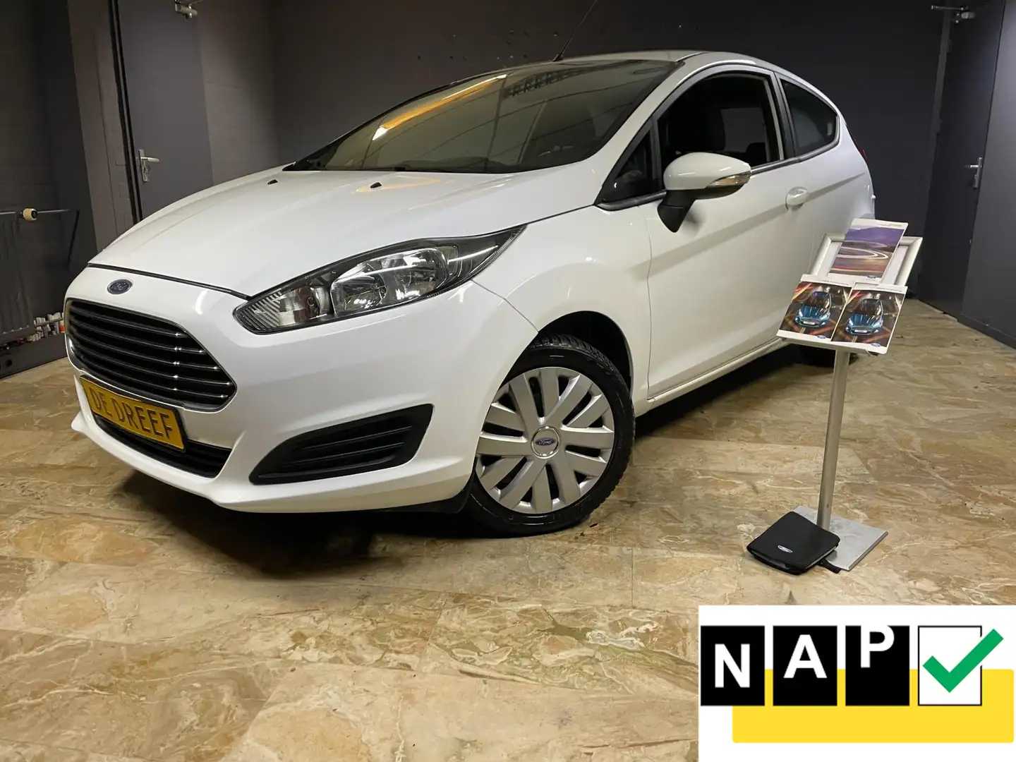 Ford Fiesta 1.25 Airco 3Mnd Garantie Blanc - 1