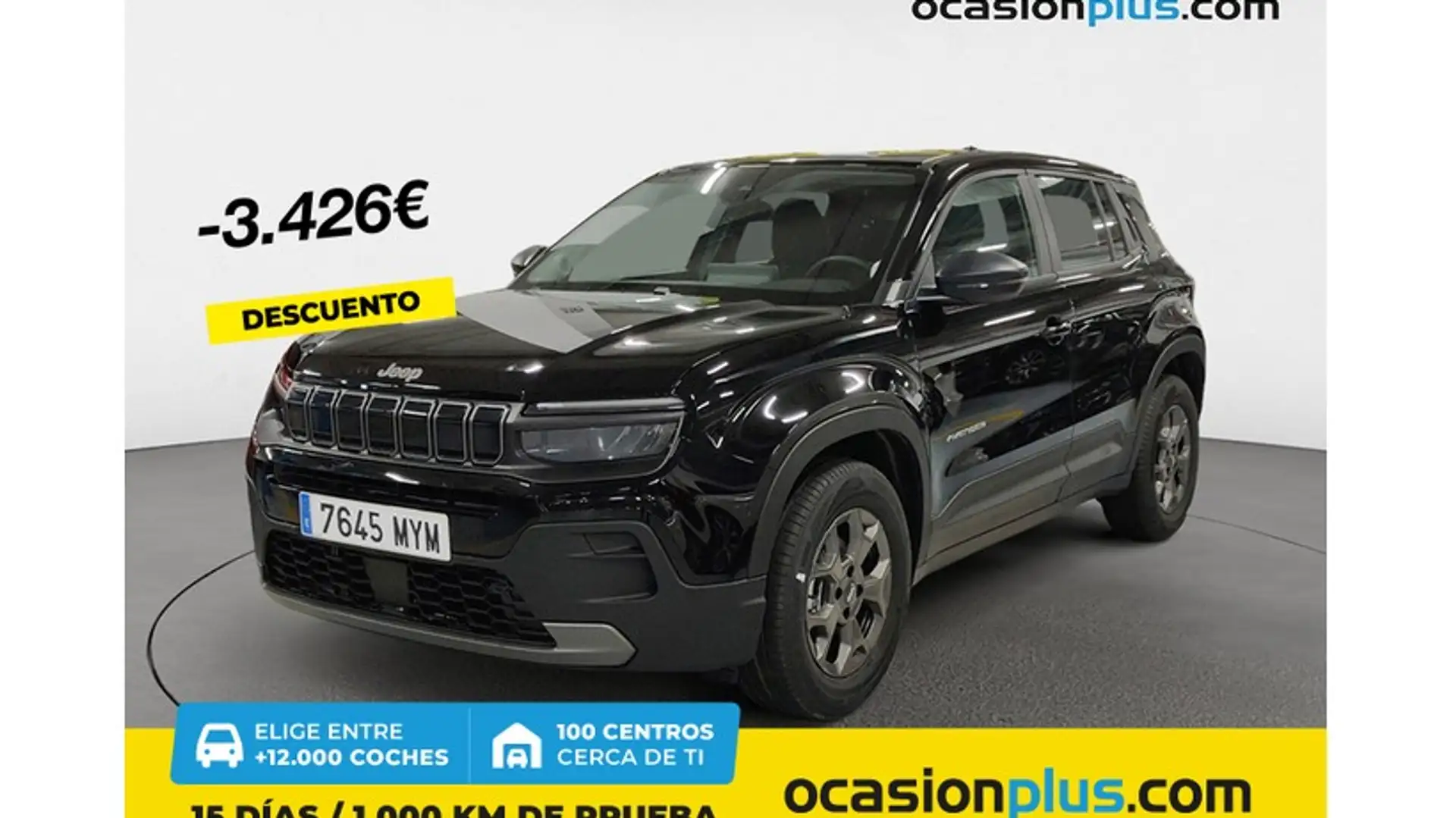 Jeep Avenger 1.2 Longitude 100 Negro - 1