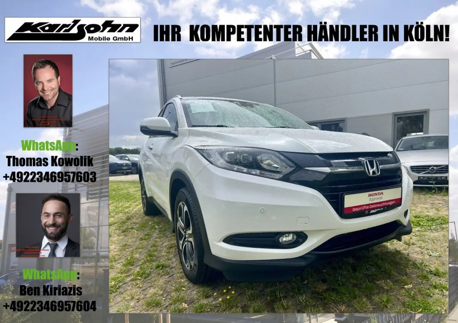 Honda HR-V 1.5 i-VTEC CVT Executive Blanc - 1