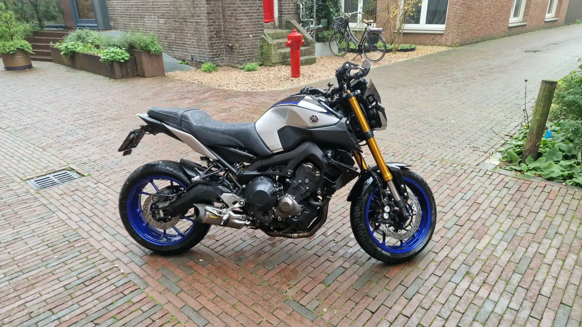 Yamaha MT-09 SP Bleu - 2