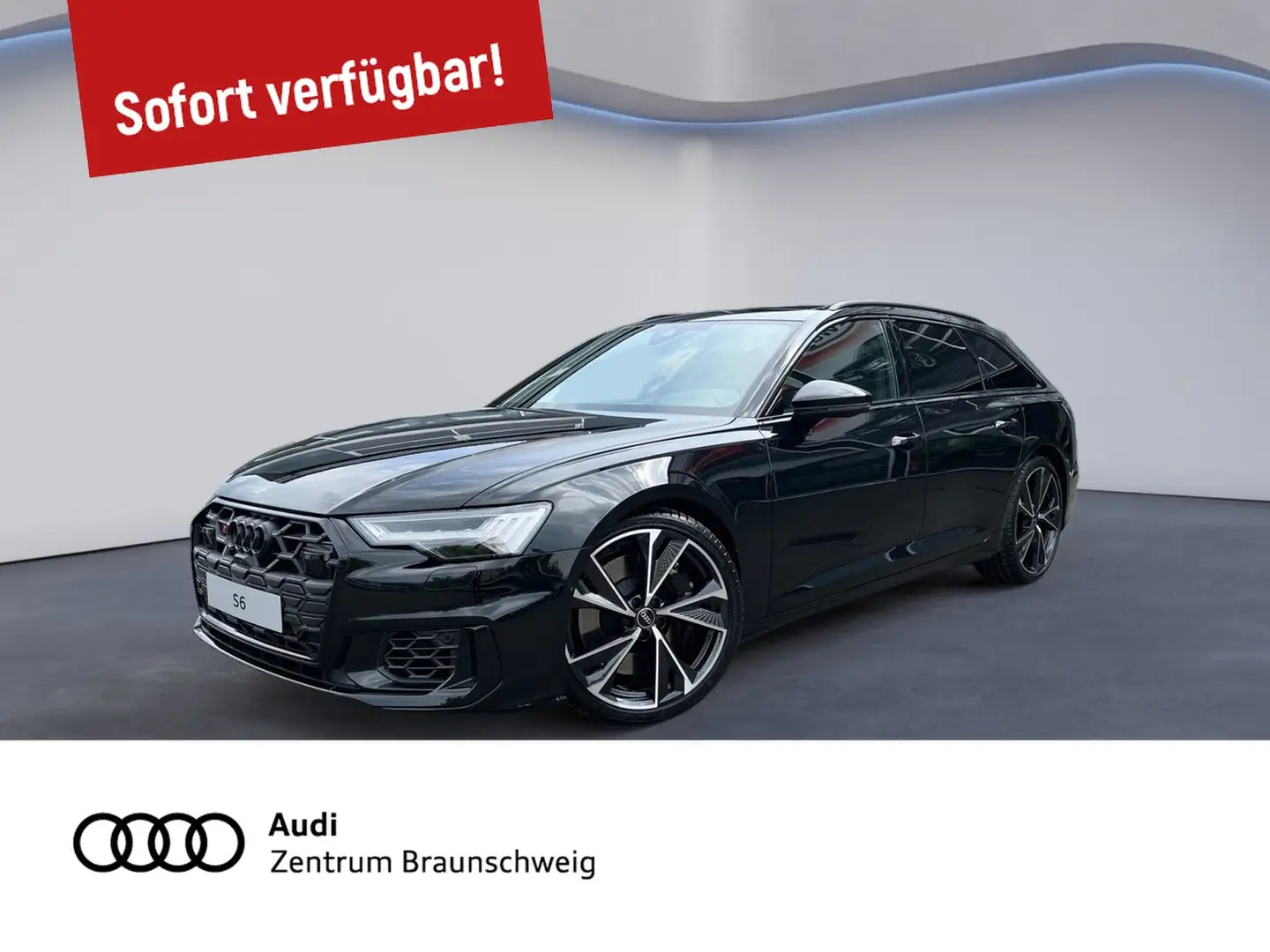 Audi S6 Avant PANO+AHK+MEMORY+HuD+HD MATRIX LED+B&O Negru - 1
