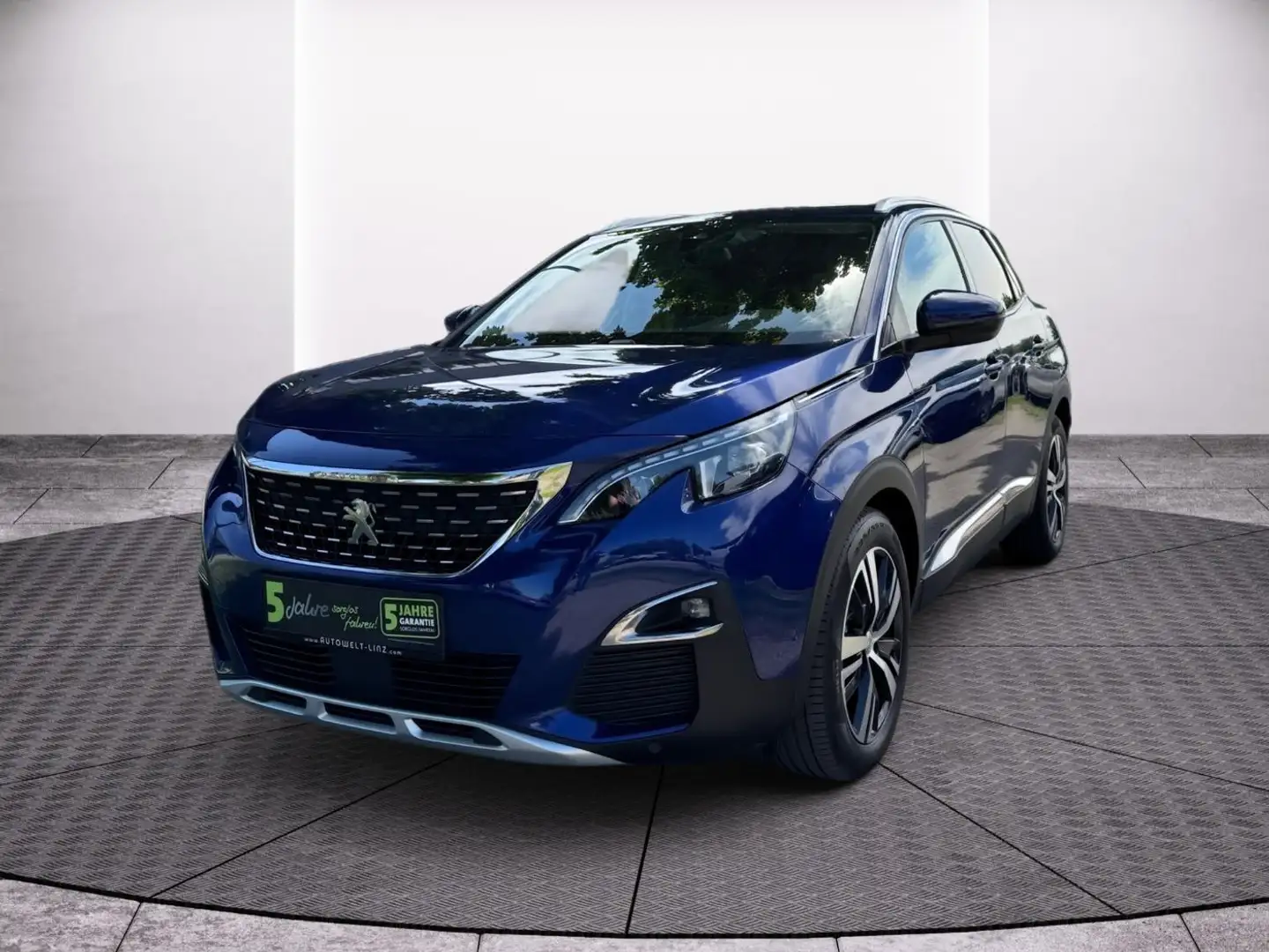 Peugeot 3008 1.6 THP 165 Allure LED+SHZ+2xKlima+KeyLess Blau - 2