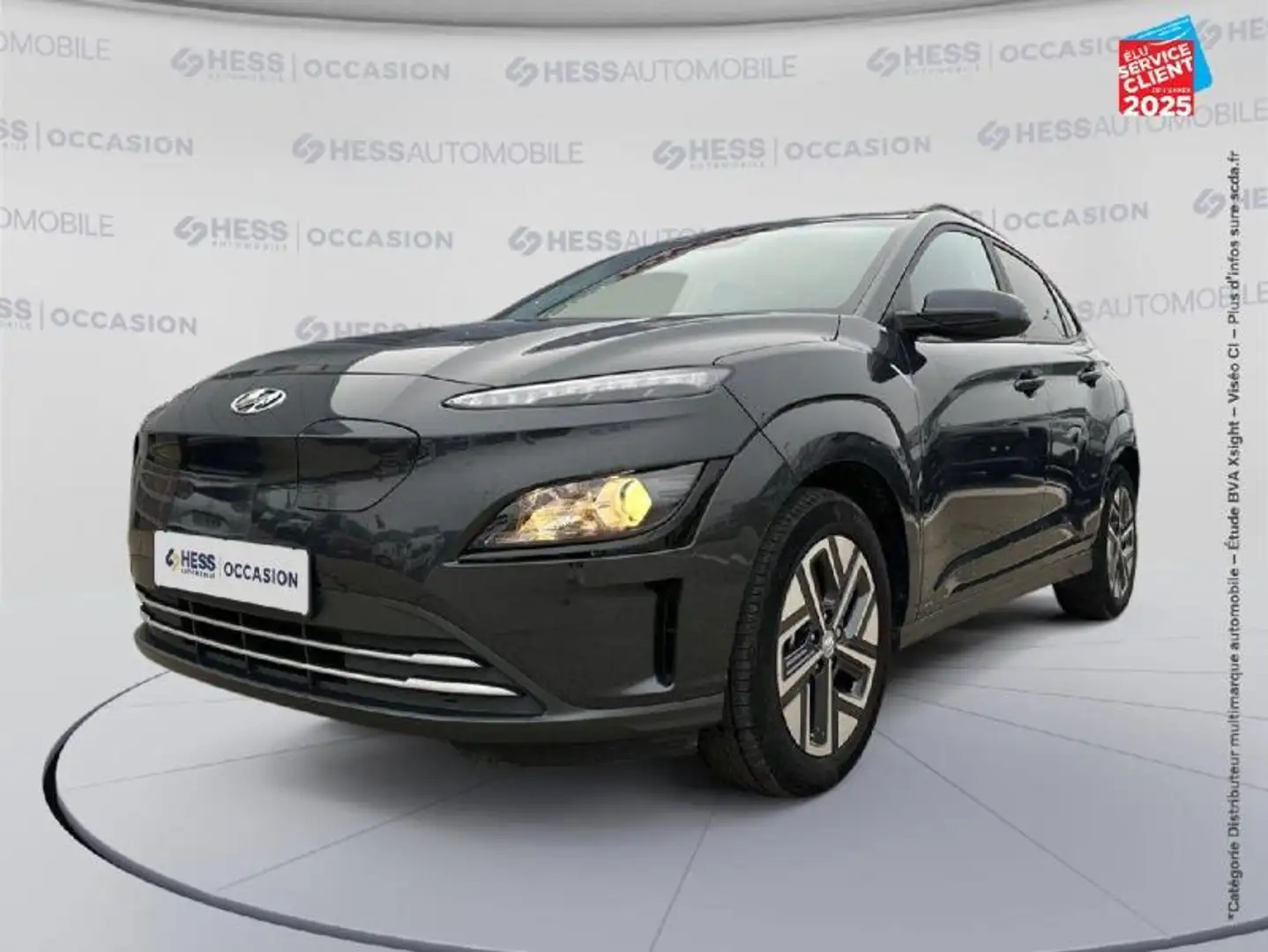Hyundai KONA Electric 39kWh - 136ch Intuitive Camera Argent - 1