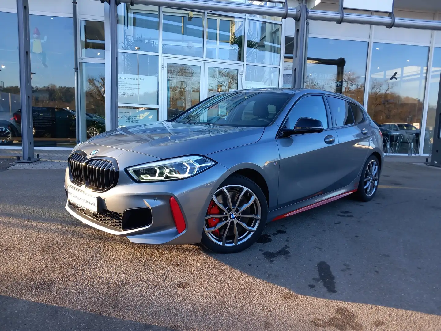 BMW 128 ti  Aut MSport Panorama LED DriveAss ParkAss Hifi Gri - 2