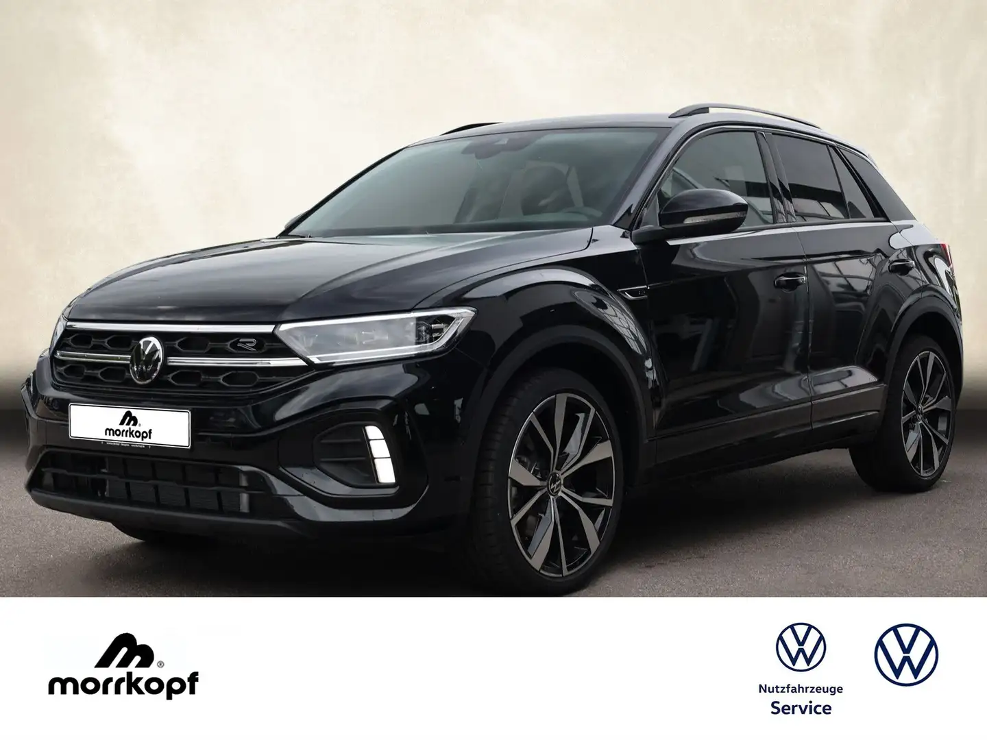 Volkswagen T-Roc 1.5TSI DSG R-Line +19ZOLL+AHK+ Sportpaket Noir - 1