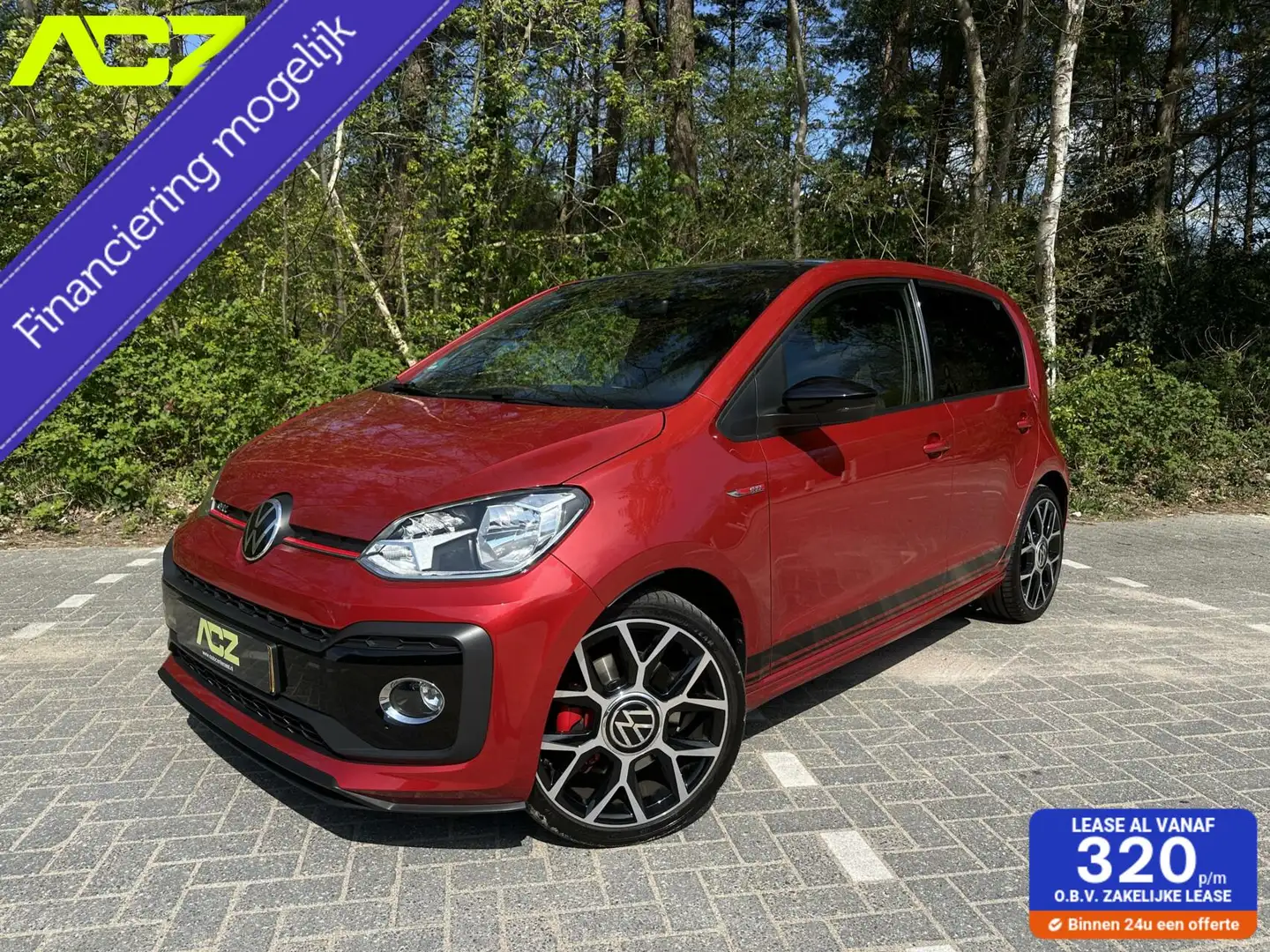 Volkswagen up! 1.0 TSI GTI|Cruise|Camera|Stoelverw|Clima|5dr Rouge - 1