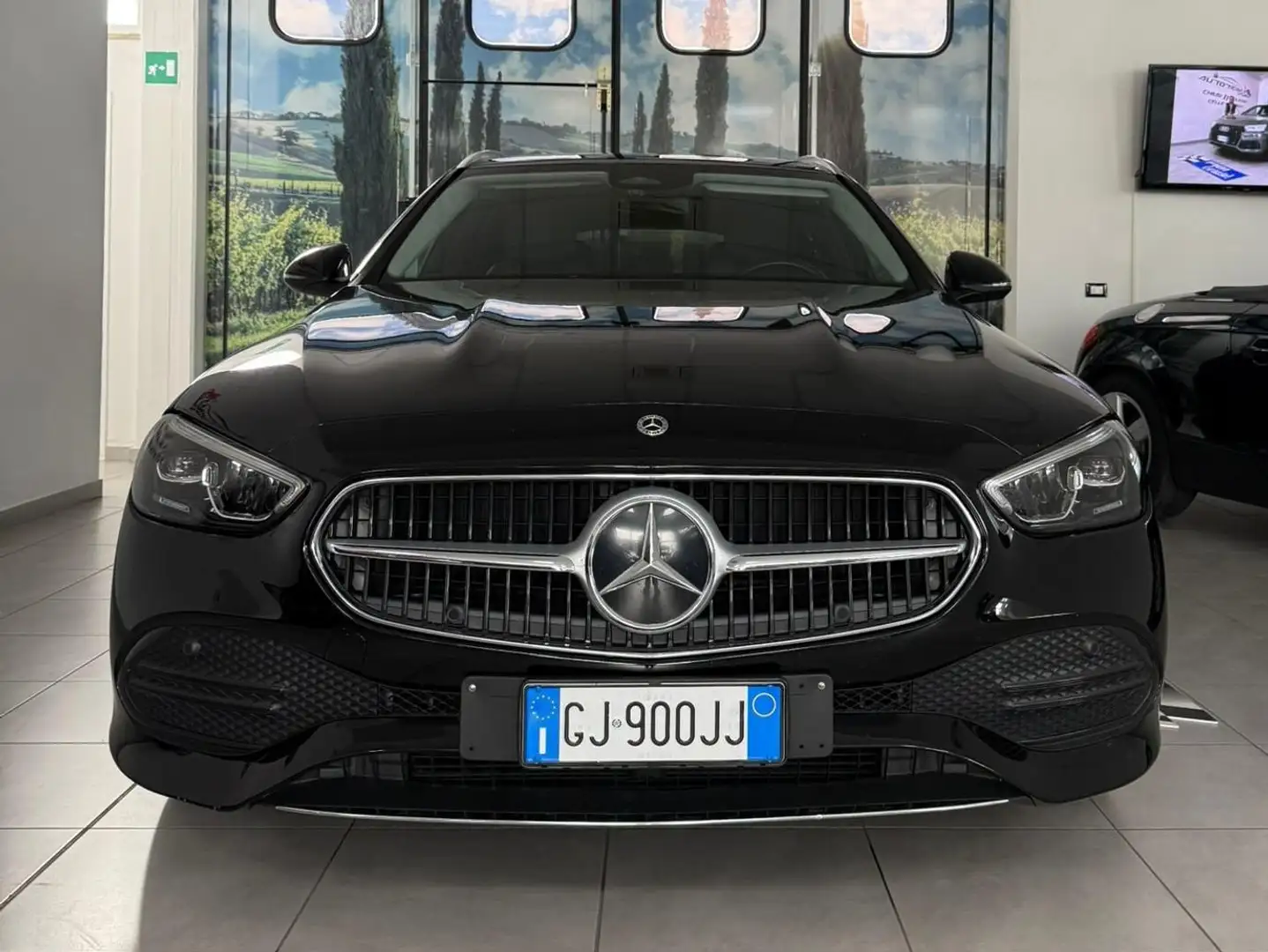 Mercedes-Benz C 220 Classe C-S206 SW 2021 SW d mhev Premium auto Nero - 2