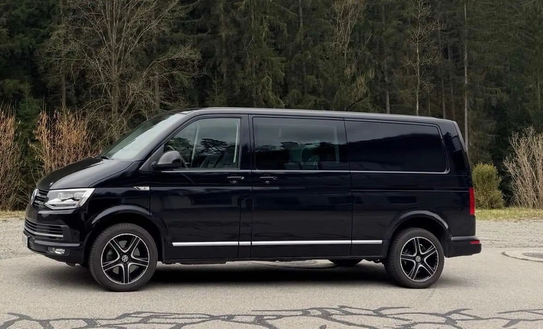 Volkswagen T6 Transporter Doka-Kastenwagen LR HD 2,0 TDI 4Motion BMT Schwarz - 2
