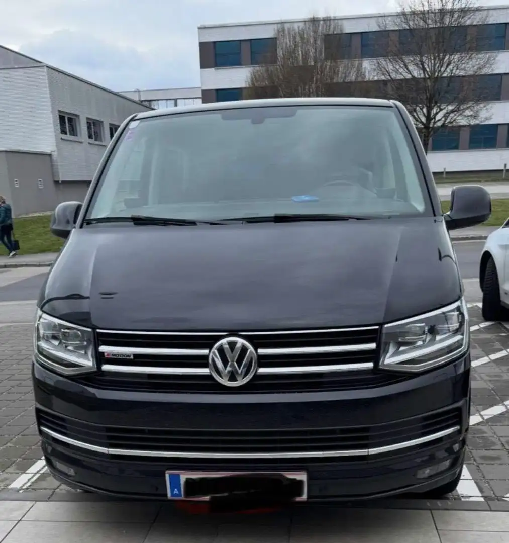 Volkswagen T6 Transporter Doka-Kastenwagen LR HD 2,0 TDI 4Motion BMT Schwarz - 1