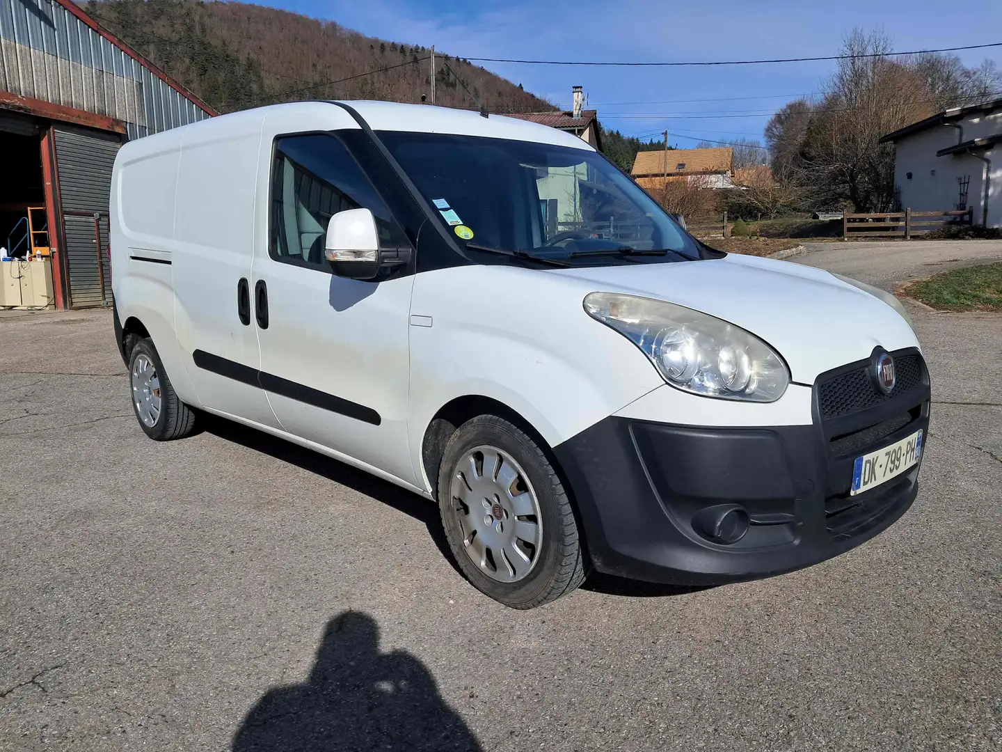 Fiat Doblo Maxi 1,6 Jtd 105 Blanc - 1