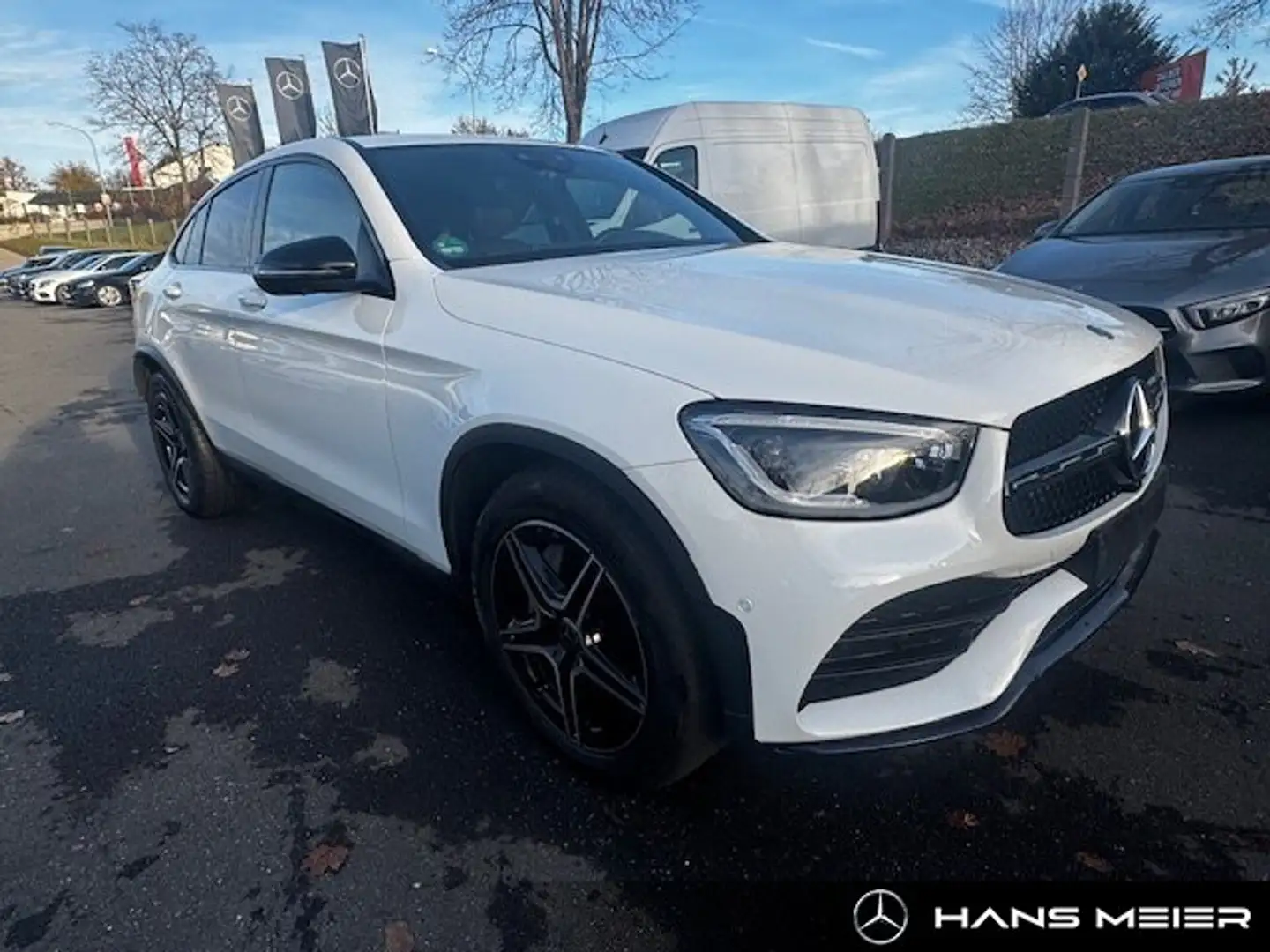 Mercedes-Benz GLC 400 GLC 400 d 4M Cp AMG AHK DAB MBUX 360° Night SHD Blanc - 2