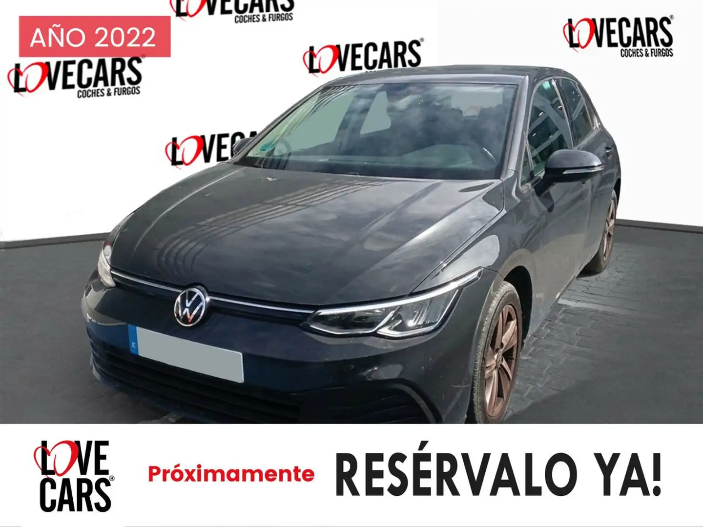 Volkswagen Golf 2.0 TDI LIFE 6 VEL 115 Gris - 1