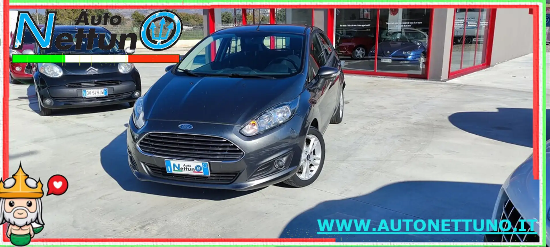 Ford Fiesta 1.5 TDCi 75CV 5 porte Titanium Motore Sostituito Gris - 2