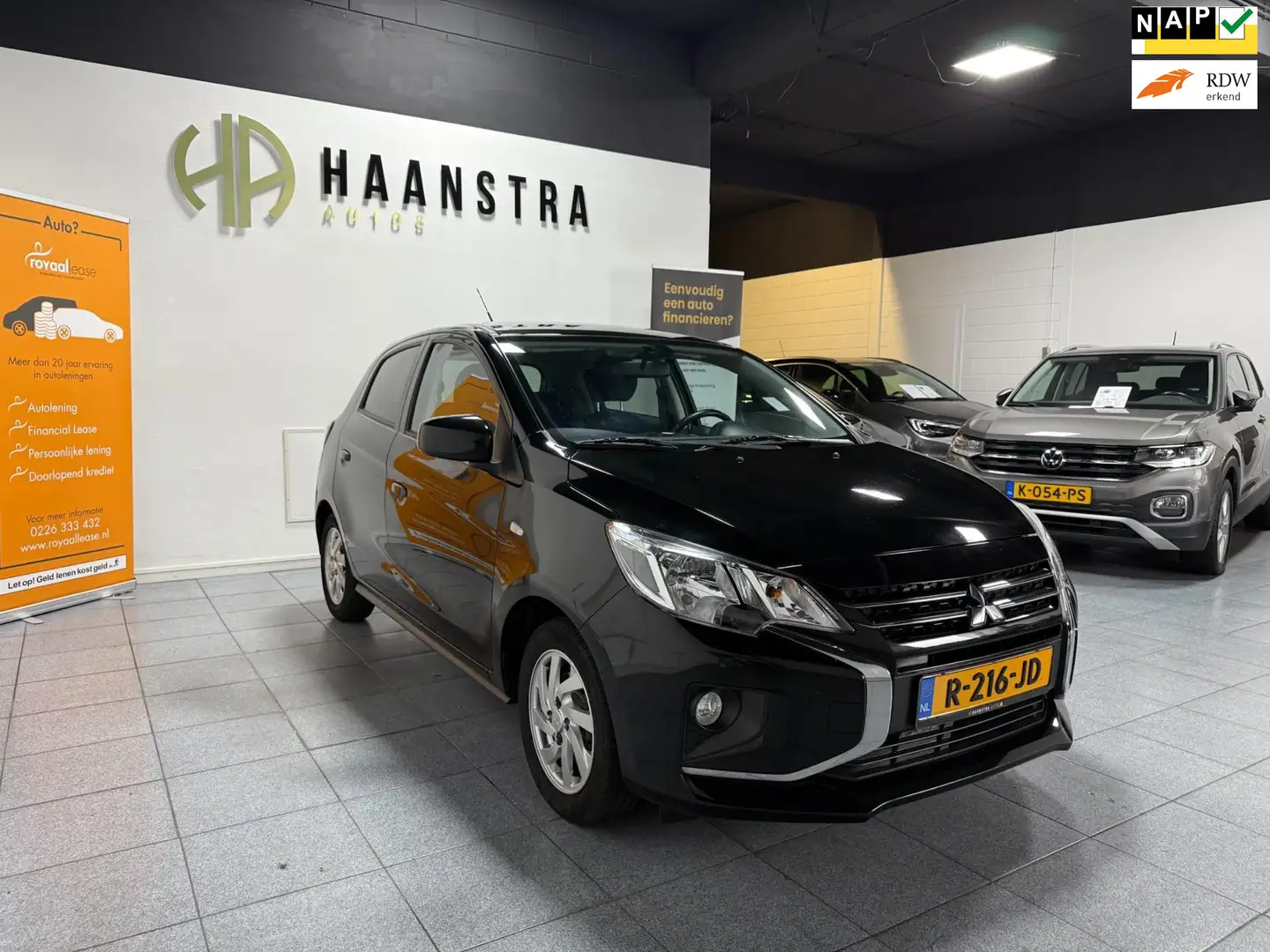 Mitsubishi Space Star 1.2 Dynamic Airco 1e Eig , Achteruitrijcamera NL A Zwart - 1