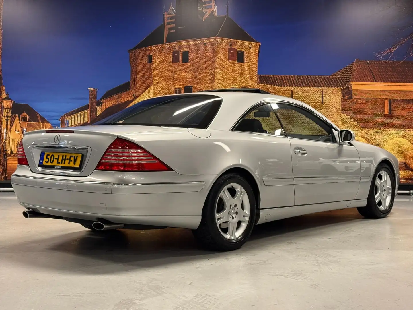 Mercedes-Benz CL 500 Automaat Schuifdak Key-less Go Grijs - 2