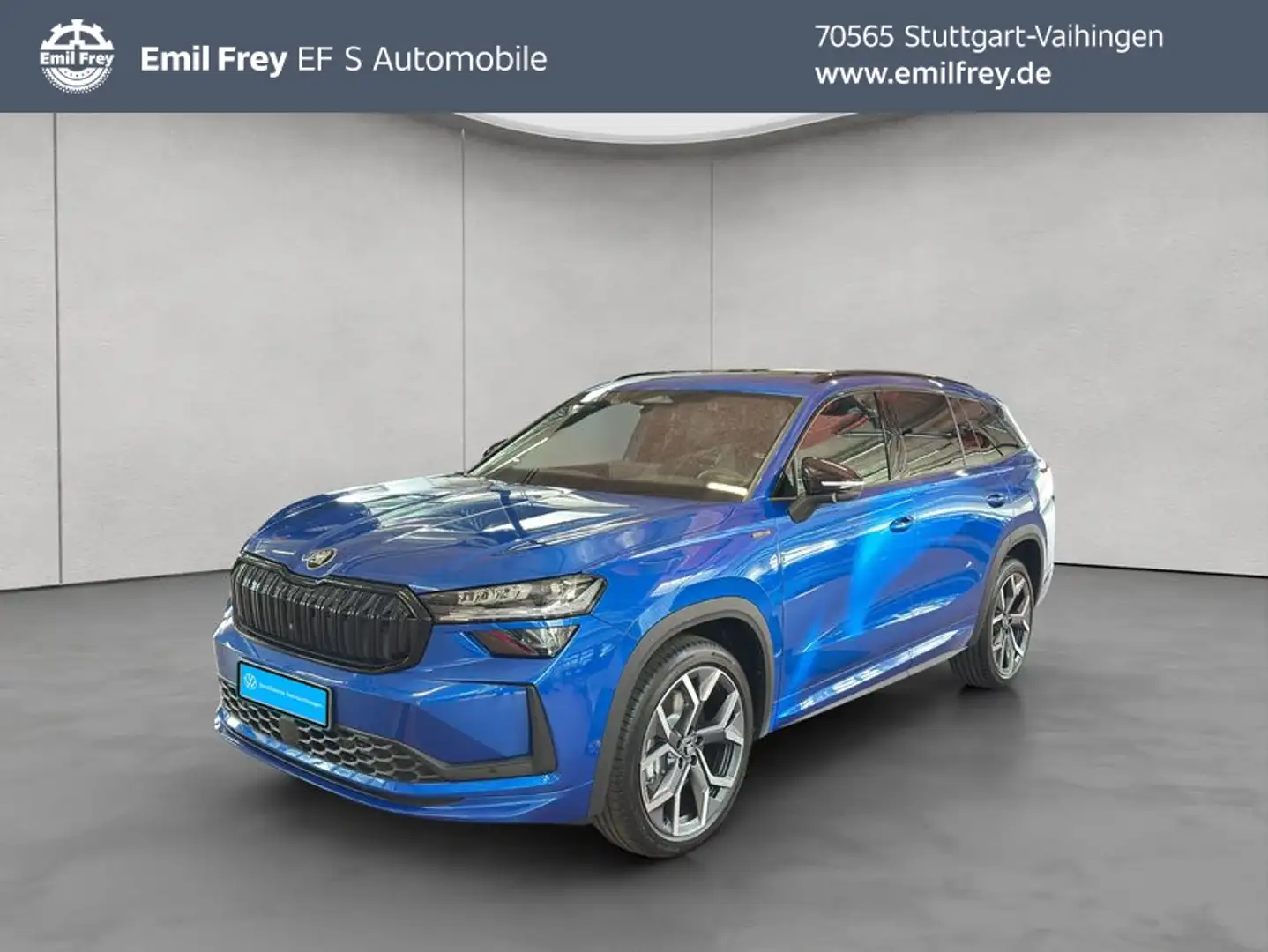 Skoda Kodiaq 2.0 TDI 4x4 DSG Sportline Blau - 1