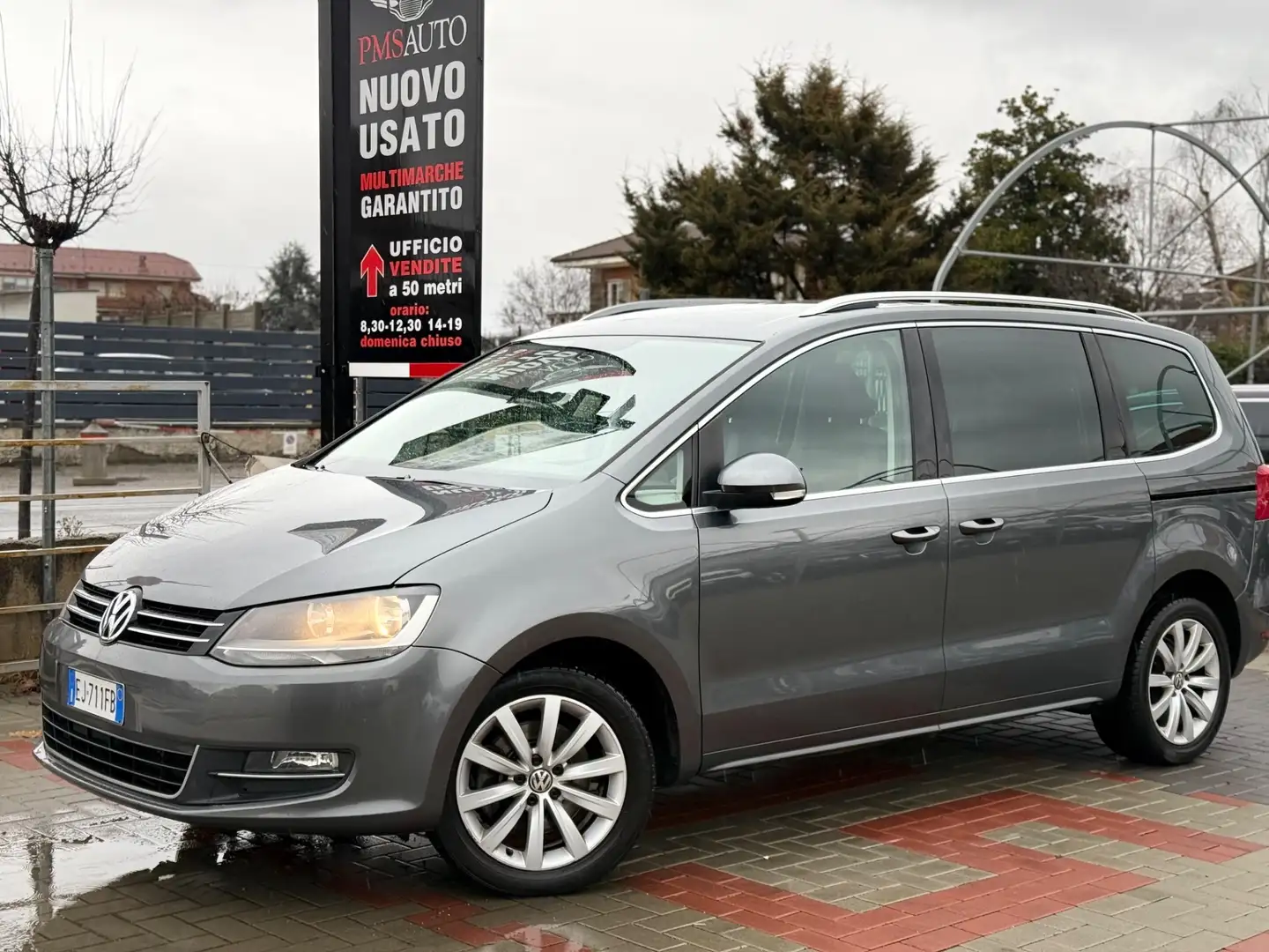 Volkswagen Sharan 2.0 TDI 170 CV DSG Highline BlueMotion Technology Grigio - 2