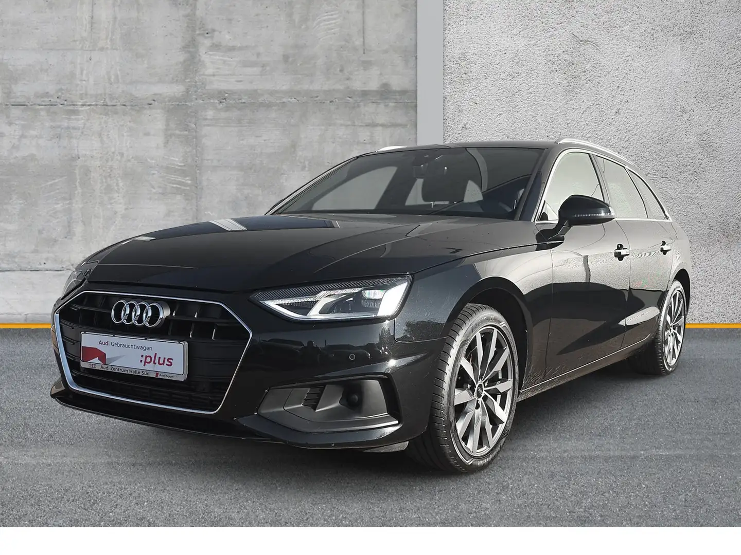 Audi A4 Avant 35 TFSI LED LEDER TOUR+STADT 18" Noir - 1