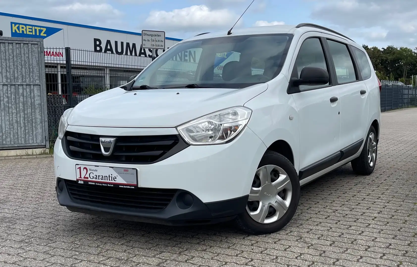 Dacia Lodgy 1.6 MPI Ambiance -von 2 Hand -Scheckheft -Garantie Fehér - 1