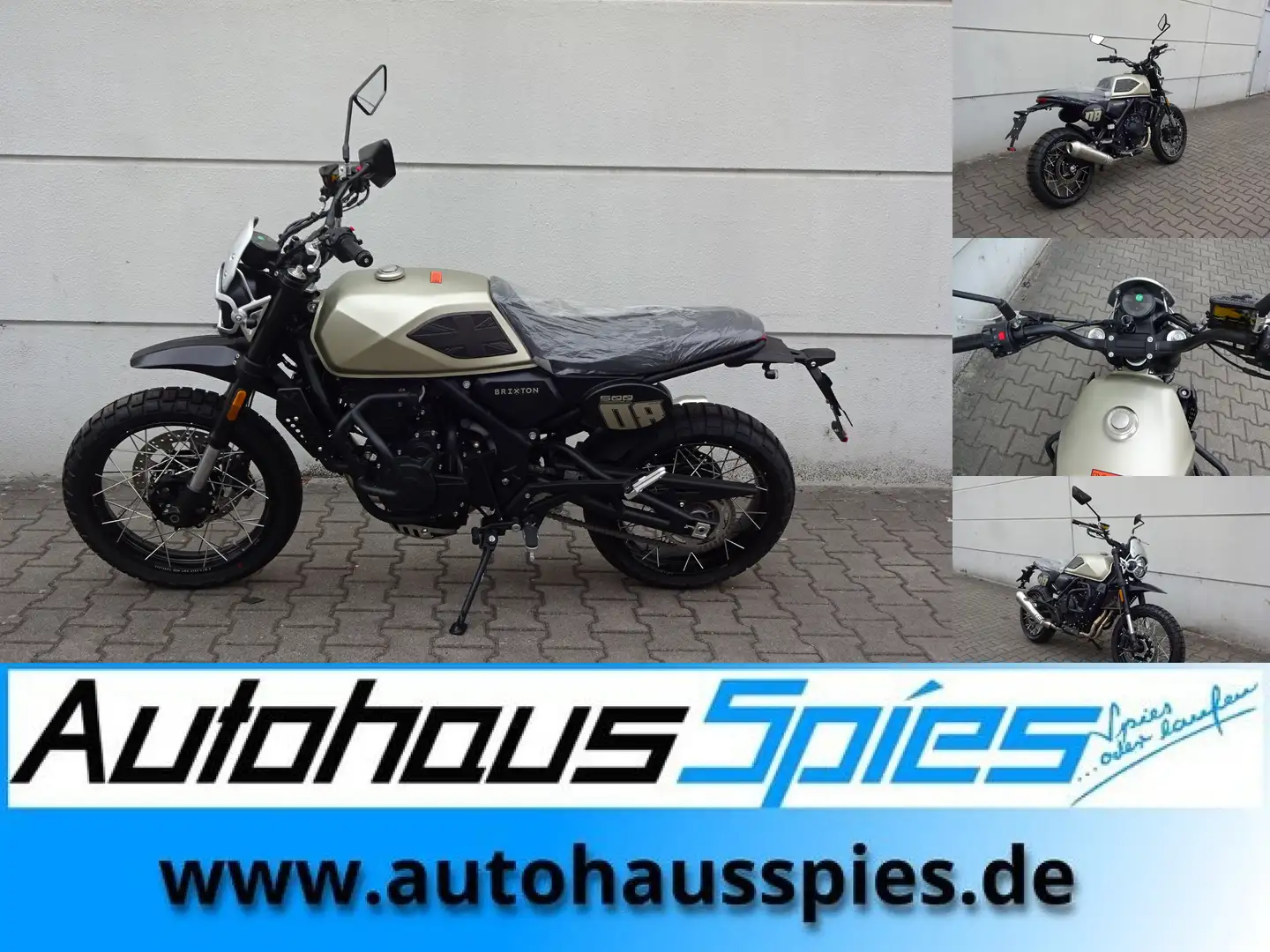 Brixton Crossfire 500 XC ABS 2-Zylinder Beige - 2