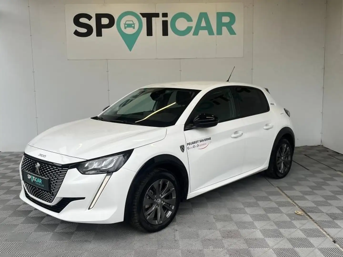 Peugeot e-208 e-208 136ch Style Blanc - 1