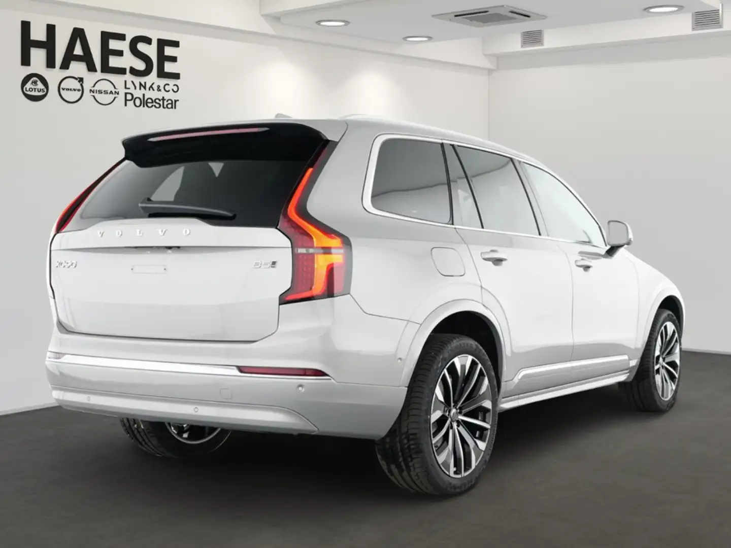Volvo XC90 B5 Plus Bright AWD 7-Sitzer El. Panodach Navi Lede Silber - 2
