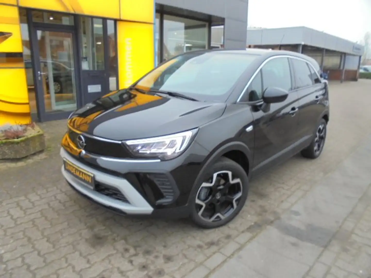 Opel Crossland 1.2 AT Elegance Navi/RFK/SHZ/LHZ/Beh.FS/Allwetter Schwarz - 2