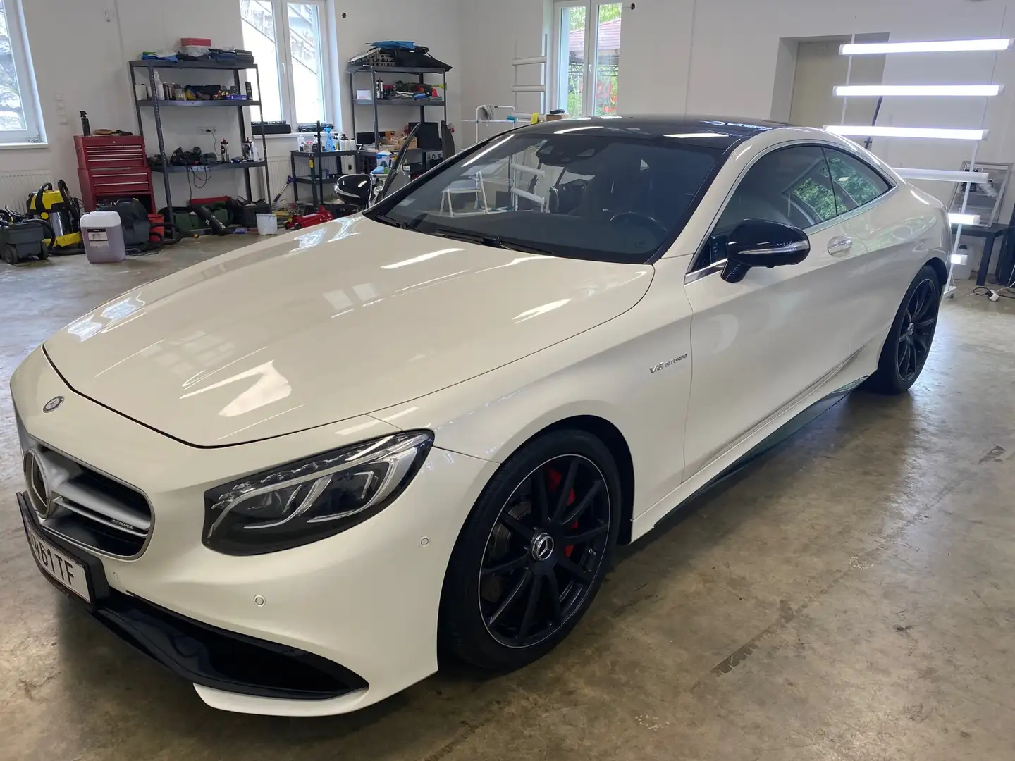 Mercedes-Benz S 63 AMG S63 4MATIC Coupe Aut. Weiß - 1