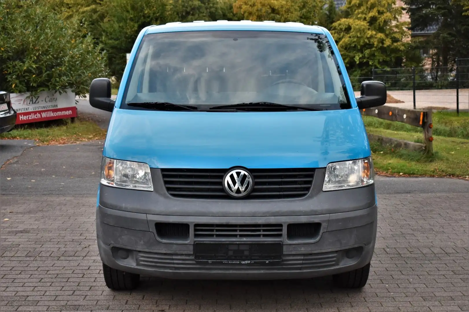 Volkswagen T5 Transporter 1.9 TDI Kasten lang*KLIMA*AHK*LKW Blau - 2