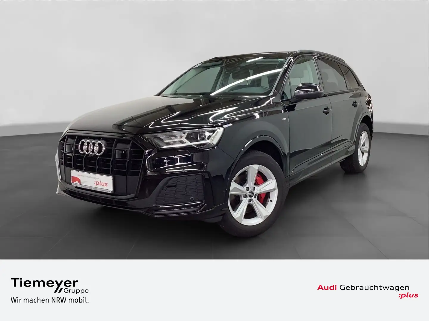 Audi Q7 45 TDI Q S LINE LM19 LED 7-SITZER LEDER SITZH Schwarz - 1