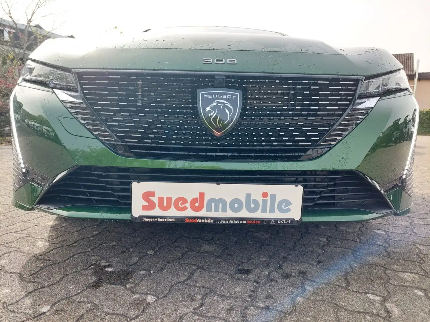 Peugeot 308 Plug-In Hybrid 180 e-EAT8 GT (F) Grün - 2
