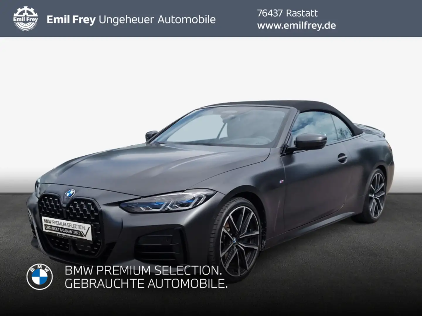 BMW M4 i Cabrio Grijs - 1