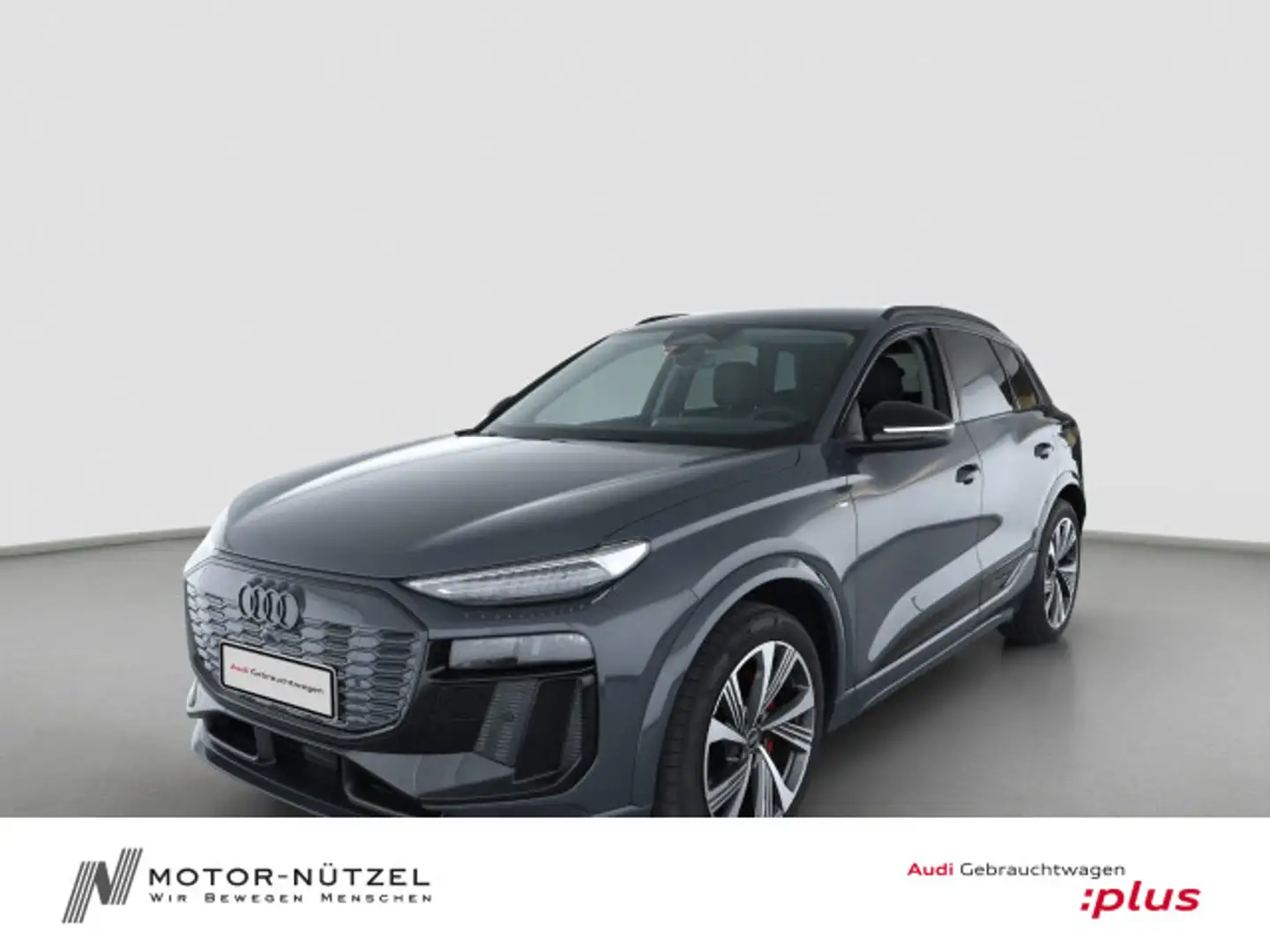 Audi Sonstige Q6 e-tron QU S-LINE EXT MATRIX+NAVI+HuD+B&O+AHK Grau - 1