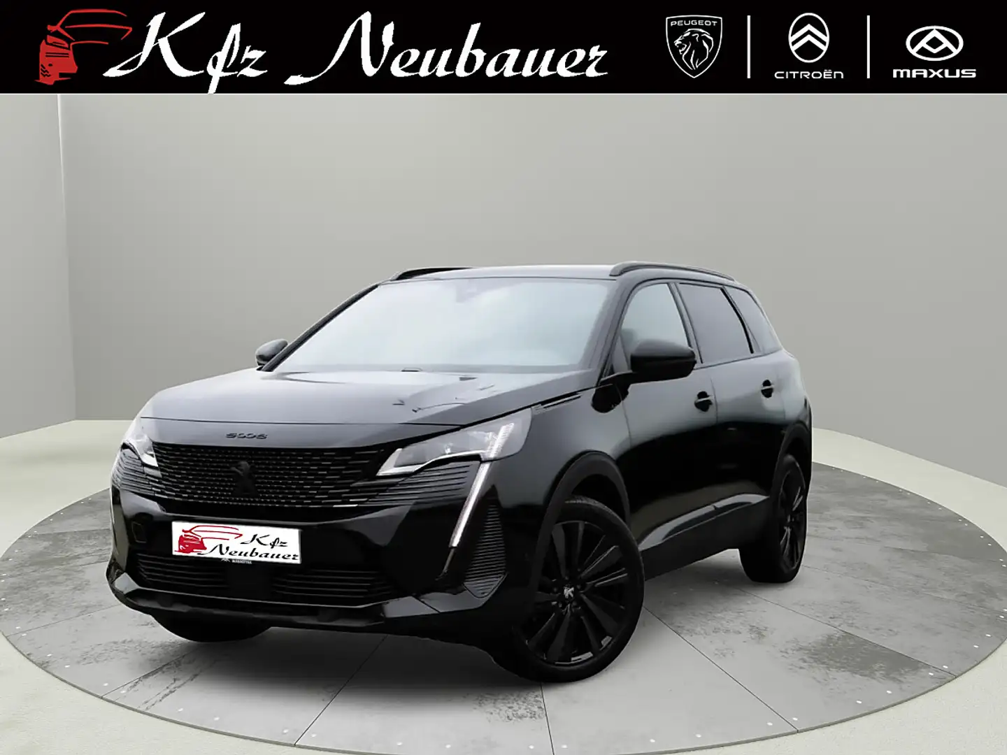 Peugeot 5008 Blackline 1.2 PureTech 130 GT EAT8 Schwarz - 1