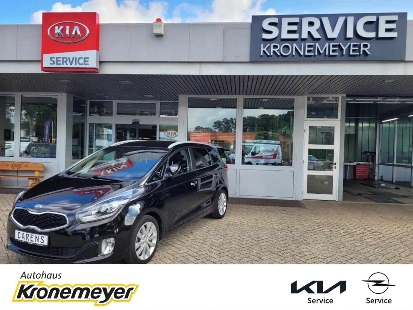 Kia Carens 1.7 CRDi Dream Team Navi Rückfahrkamera Sitzheizun Чёрный - 1