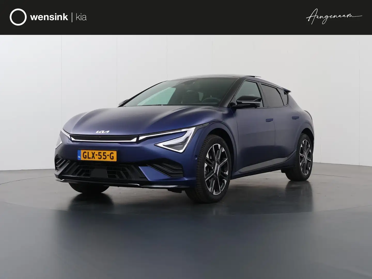 Kia EV6 PE GT-Line pano 84.0kWh Elektromotor 168kW (A) | P Blauw - 1