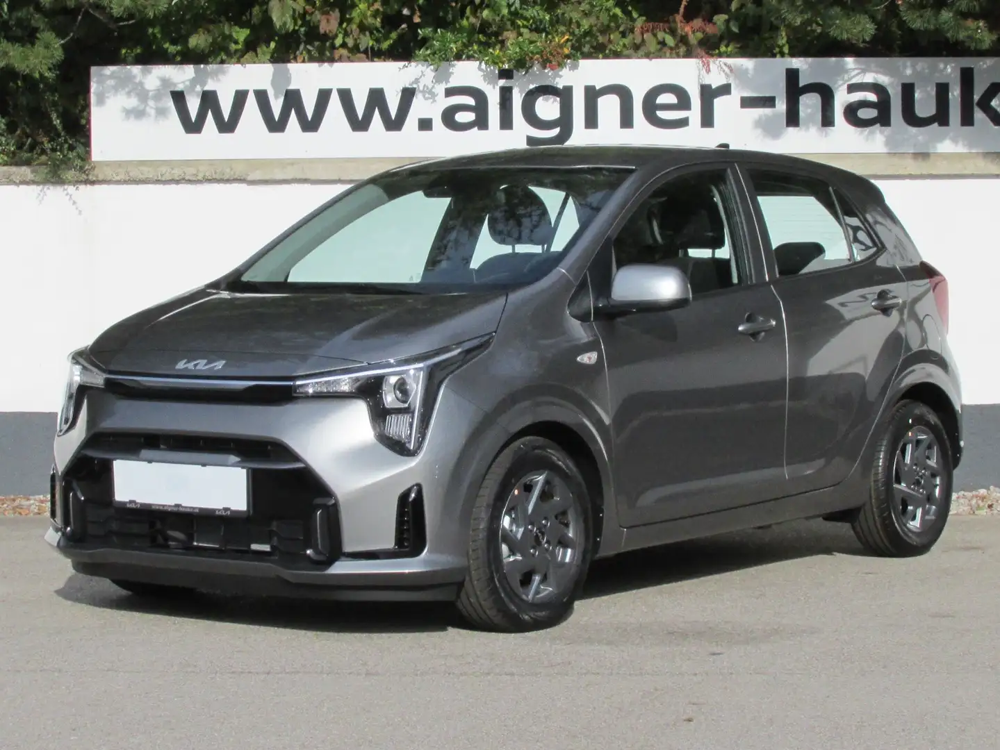 Kia Picanto 1,0 GDI Silber Grau - 1