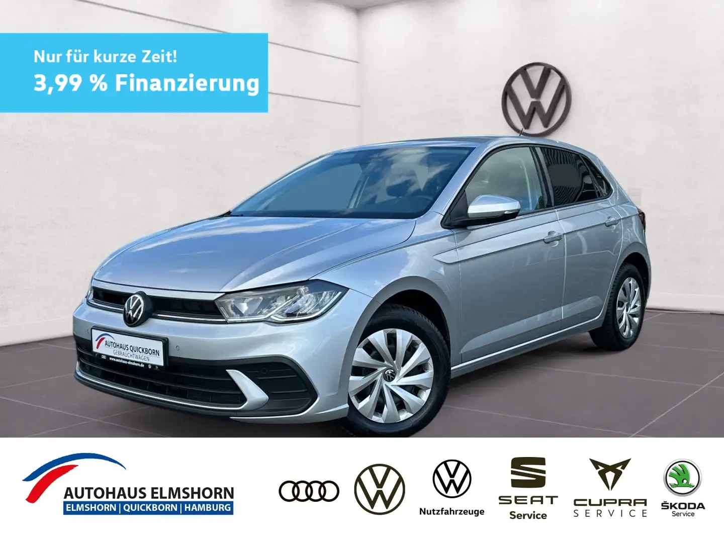Volkswagen Polo Life 1.0 TSI DSG NAVI APP ACC Argento - 1