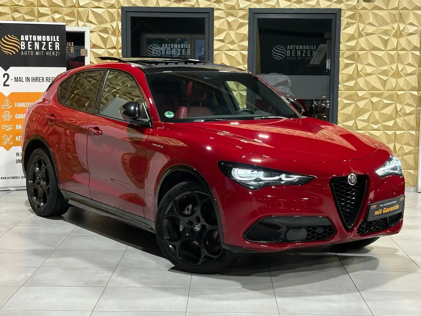 Alfa Romeo Stelvio Veloce Q4/8-FACH/PANO/MEMORY/ACC/NAVI Rot - 2