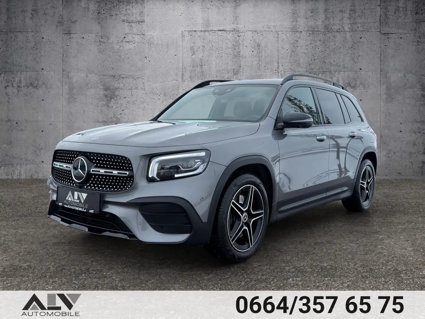 Mercedes-Benz GLB 250 AMG-Line Pano|Virtual|RFK 1.Besitz! Grau - 2