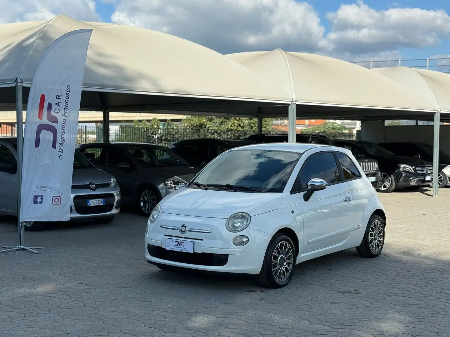 Fiat 500 500 III 1.3 mjt 16v Lounge 75cv Bianco - 1