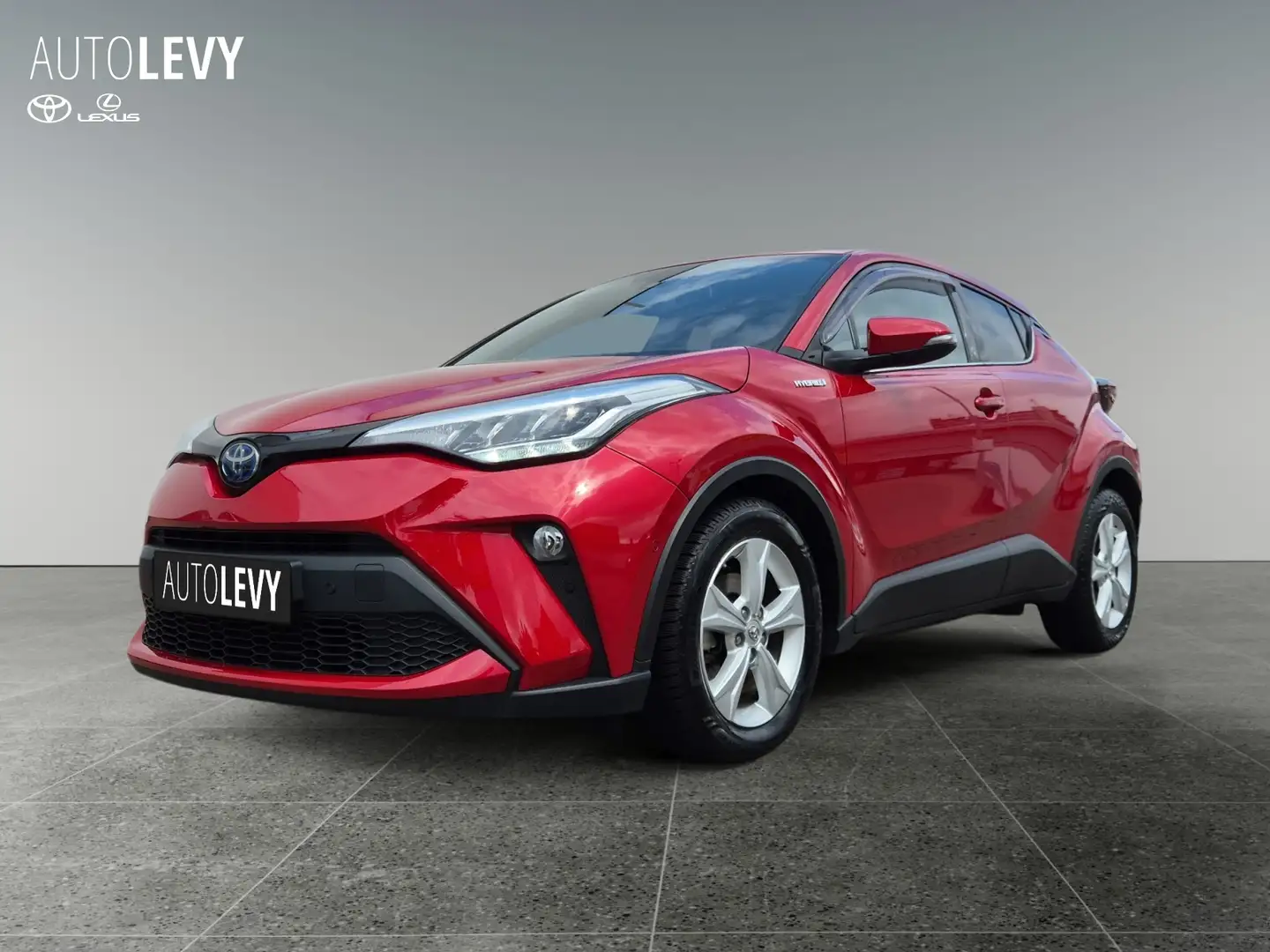 Toyota C-HR 1.8 Hybrid Team Deutschland *SHZ*Carplay*LHZ Rot - 2