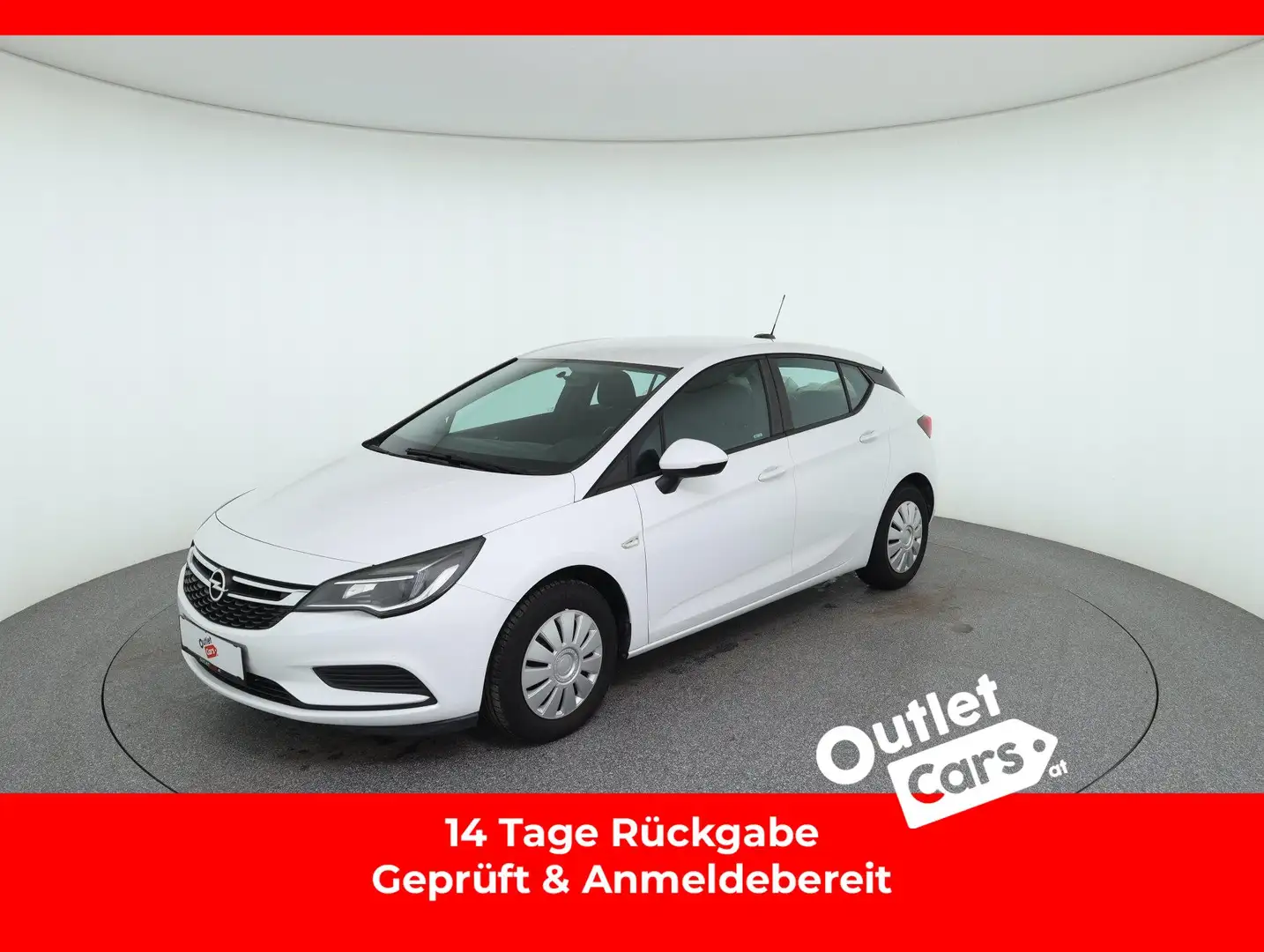 Opel Astra K 1.6 CDTI Edition PDC+TEMPOMAT+KLIMA Weiß - 1