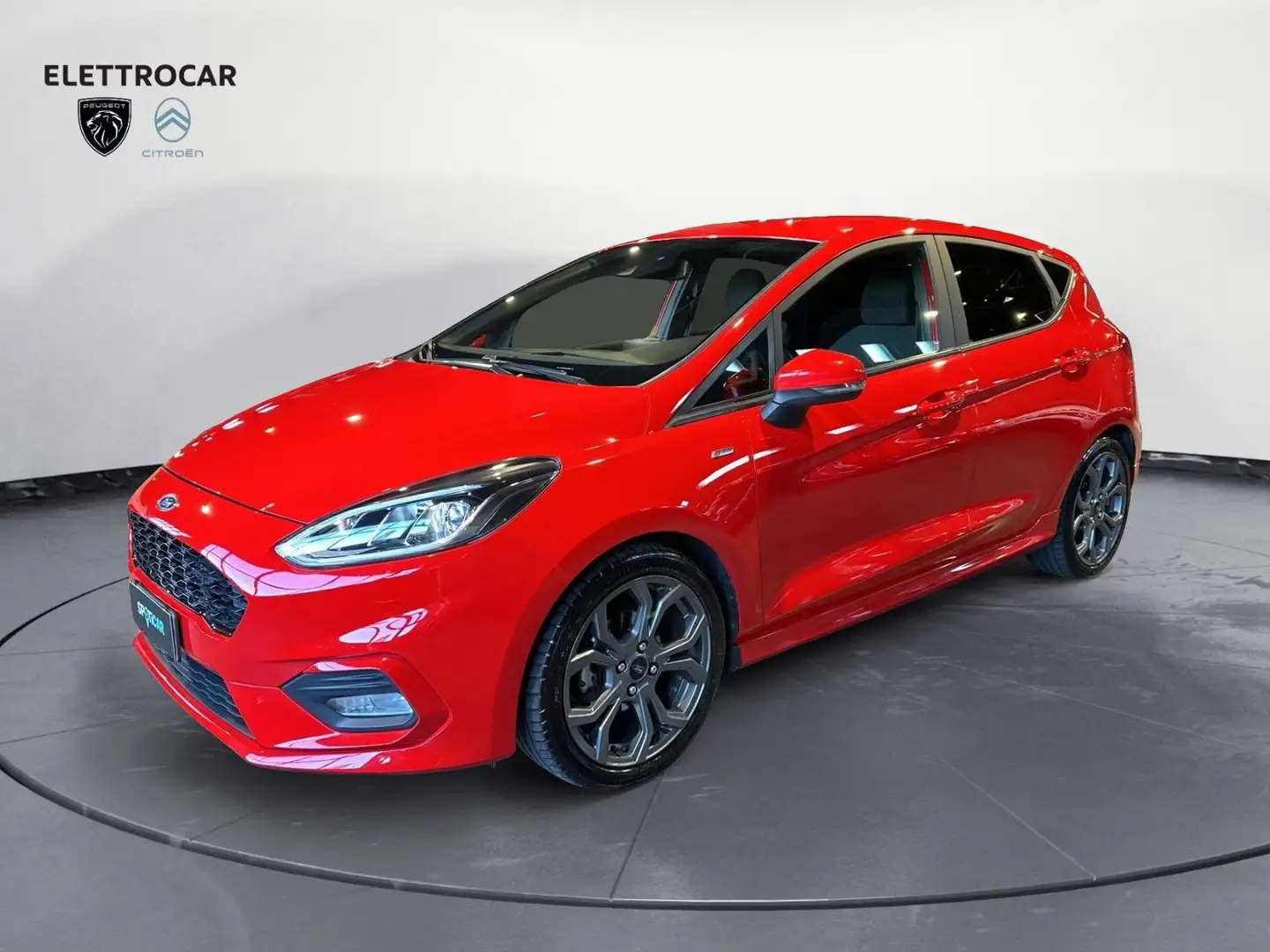 Ford Fiesta Fiesta 1.5 TDCi 5 porte ST-Line Rood - 1